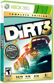 DiRT 3: Complete Edition - Box - 3D (North America) - 567x878
