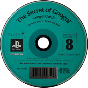 Secret of Googol 8/ Googol Gulch: General Store: Math Arcade - Disc (North America) - 1000x1000