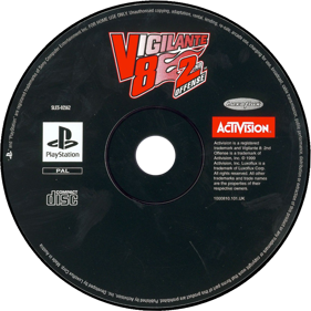Vigilante 8: 2nd Offense - Disc (Europe) - 1000x1000