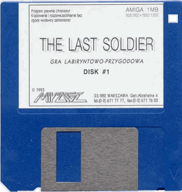 The Last Soldier - Disc (Europe) - 528x558