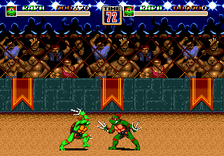 Illustration of Teenage Mutant Ninja Turtles of Rage Remix