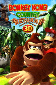 Donkey Kong Country Returns 3D - Fanart - Box - Front (World) - 1800x2700