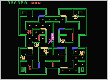 Mouse Trap - Screenshot - Gameplay (World) - 256x192
