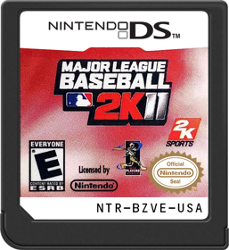 Major League Baseball 2K11 - Cart - Front (North America) - 517x564