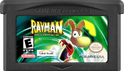 Rayman Advance - Cart - Front (North America) - 1000x574