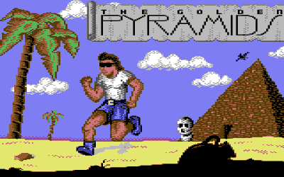 The Golden Pyramid - Screenshot - Game Title (World) - 320x200
