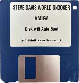 Steve Davis World Snooker - Disc (United Kingdom) - 924x963