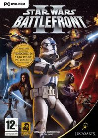 Star Wars Battlefront II (Classic, 2005) - Box - Front (Italy) - 569x800
