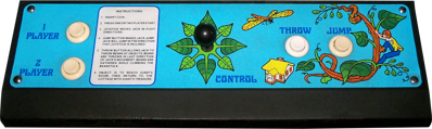 Jack the Giantkiller - Arcade - Control Panel (United States) - 2293x686