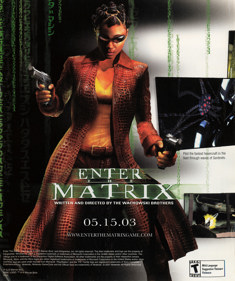 Enter the Matrix - Advertisement Flyer - Front (United States) - 1840x2200