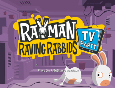 Rayman: Raving Rabbids: TV Party - Screenshot - Game Title (World) - 1920x1474