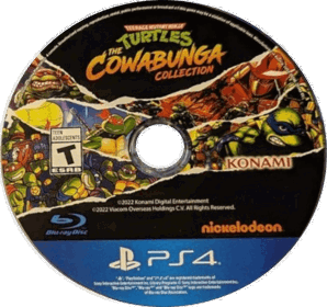 Teenage Mutant Ninja Turtles: The Cowabunga Collection - Disc (North America) - 549x516