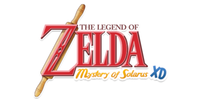 The Legend of Zelda: Mystery of Solarus XD - Clear Logo (World) - 600x300