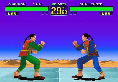 Virtua Fighter Remix - Screenshot - Gameplay (World) - 640x448