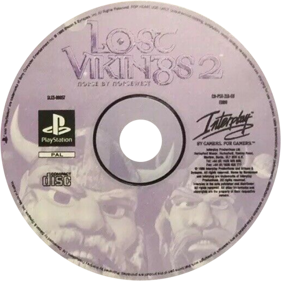 Norse by Norsewest: The Return of the Lost Vikings - Disc (Europe) - 600x600