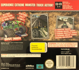 Monster Jam - Box - Back (Australia) - 1011x902