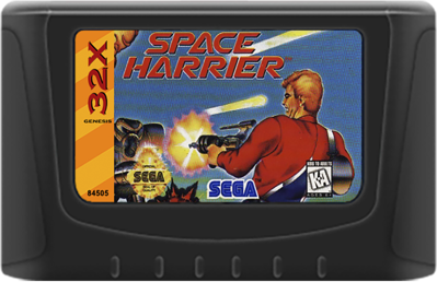 Space Harrier - Cart - Front (North America) - 850x549