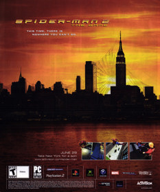 Spider-Man 2 - Advertisement Flyer - Front (United States) - 1903x2289