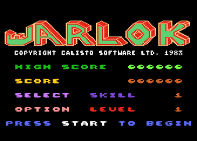 Warlok - Screenshot - Game Select (United Kingdom) - 336x240