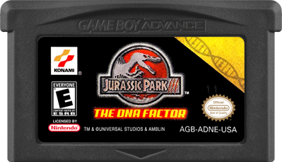 Jurassic Park III: The DNA Factor - Cart - Front (North America) - 1000x574