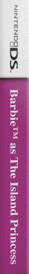 Barbie as the Island Princess - Box - Spine (North America) - 88x831