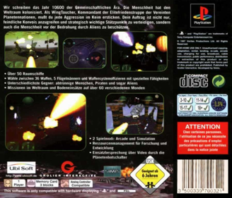 Xenocracy: The Ultimate Solar War - Box - Back (Germany) - 898x768