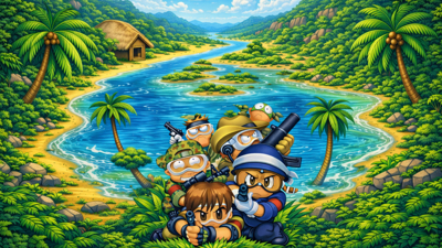 Ball Bullet Gun: Survival Game Simulation - Fanart - Background (Japan) - 1920x1080