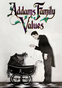 Addams Family Values - Fanart - Box - Front (World) - 1800x2550