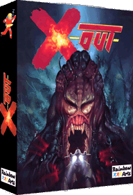 X-Out - Box - 3D (Europe) - 850x1244