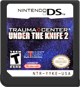 Trauma Center: Under the Knife 2 - Cart - Front (North America) - 517x564