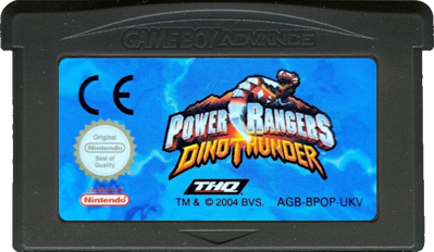 Power Rangers: Dino Thunder - Cart - Front (Europe) - 702x408