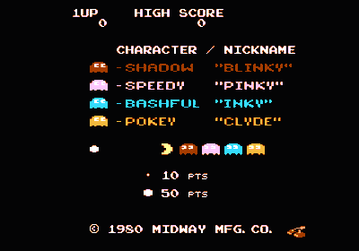 Pac-Man Arcade - Screenshot - Game Title (World) - 320x224