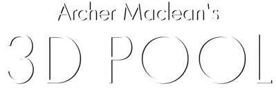 Archer Maclean's 3D Pool - Clear Logo (Europe) - 3840x1455