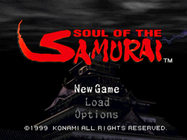 Soul of the Samurai - Screenshot - Game Title (North America) - 640x480