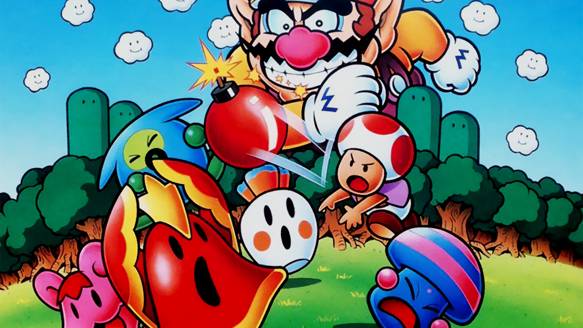 Illustration of Wario's Woods