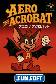 Aero the Acro-Bat - Fanart - Box - Front (Japan) - 1024x1536