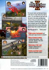 WWI: Aces of the Sky - Box - Back (Europe) - 560x800