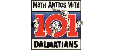 Math Antics with Disney's 101 Dalmatians - Clear Logo (North America) - 3477x1521