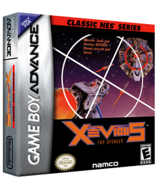 Classic NES Series: Xevious - Box - 3D (United States) - 456x528