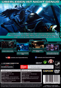 Lost Planet 3 - Box - Back (Germany) - 1003x1429