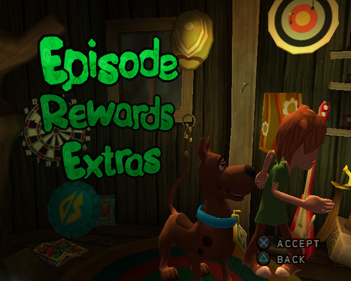 Scooby-Doo! First Frights - Screenshot - Game Select (World) - 640x512