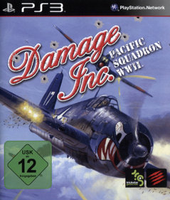 Damage Inc.: Pacific Squadron WWII - Box - Front (Germany) - 600x705
