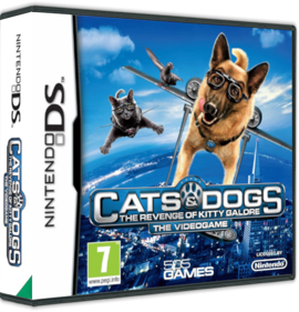 Cats & Dogs: The Revenge of Kitty Galore: The Videogame - Box - 3D (Europe) - 575x598