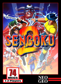Sengoku 2 - Fanart - Box - Front (World) - 788x1080