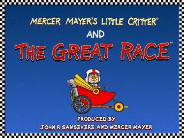 Mercer Mayer's Little Critter and the Great Race - Screenshot - Game Title (North America) - 640x480
