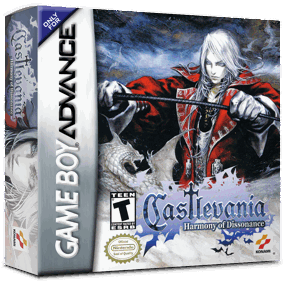 Castlevania: Harmony of Dissonance - Box - 3D (North America) - 1016x998