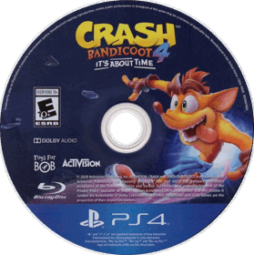 Crash Bandicoot 4: It’s About Time - Disc (North America) - 726x729