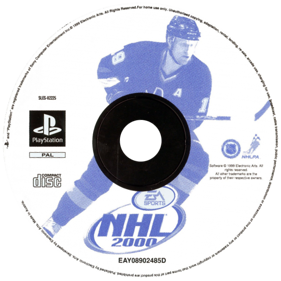 NHL 2000 - Disc (Europe) - 600x600