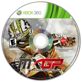 MXGP: The Official Motocross Videogame - Disc (United States) - 900x900