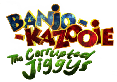 Banjo-Kazooie: The Corrupted Jiggys - Clear Logo (World) - 1352x951